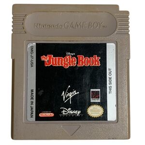 Disney’s The Jungle Book Vintage Nintendo Game Boy Loose Game Cartridge TESTED